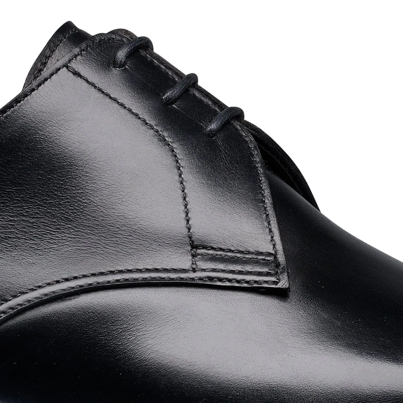 Aintree 3 Black Calf,Men Derbys