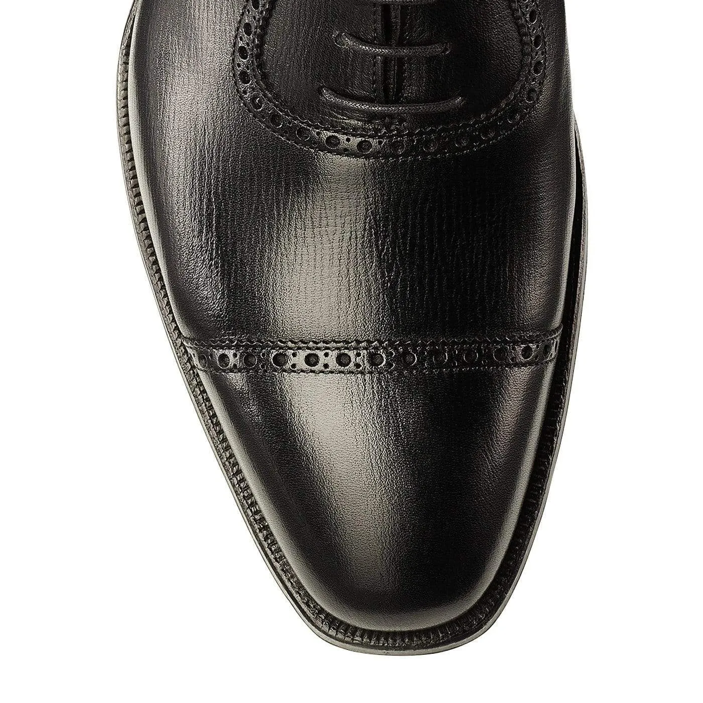 Albany 4 Black Willow Grain,Men Oxfords