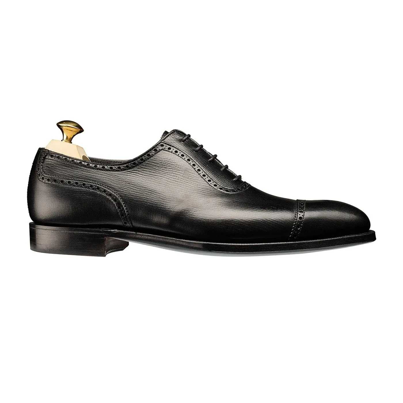 Albany 4 Black Willow Grain,Men Oxfords