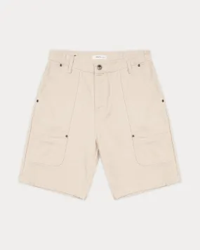 Albion Carpenter Shorts - Bone,Men Shorts