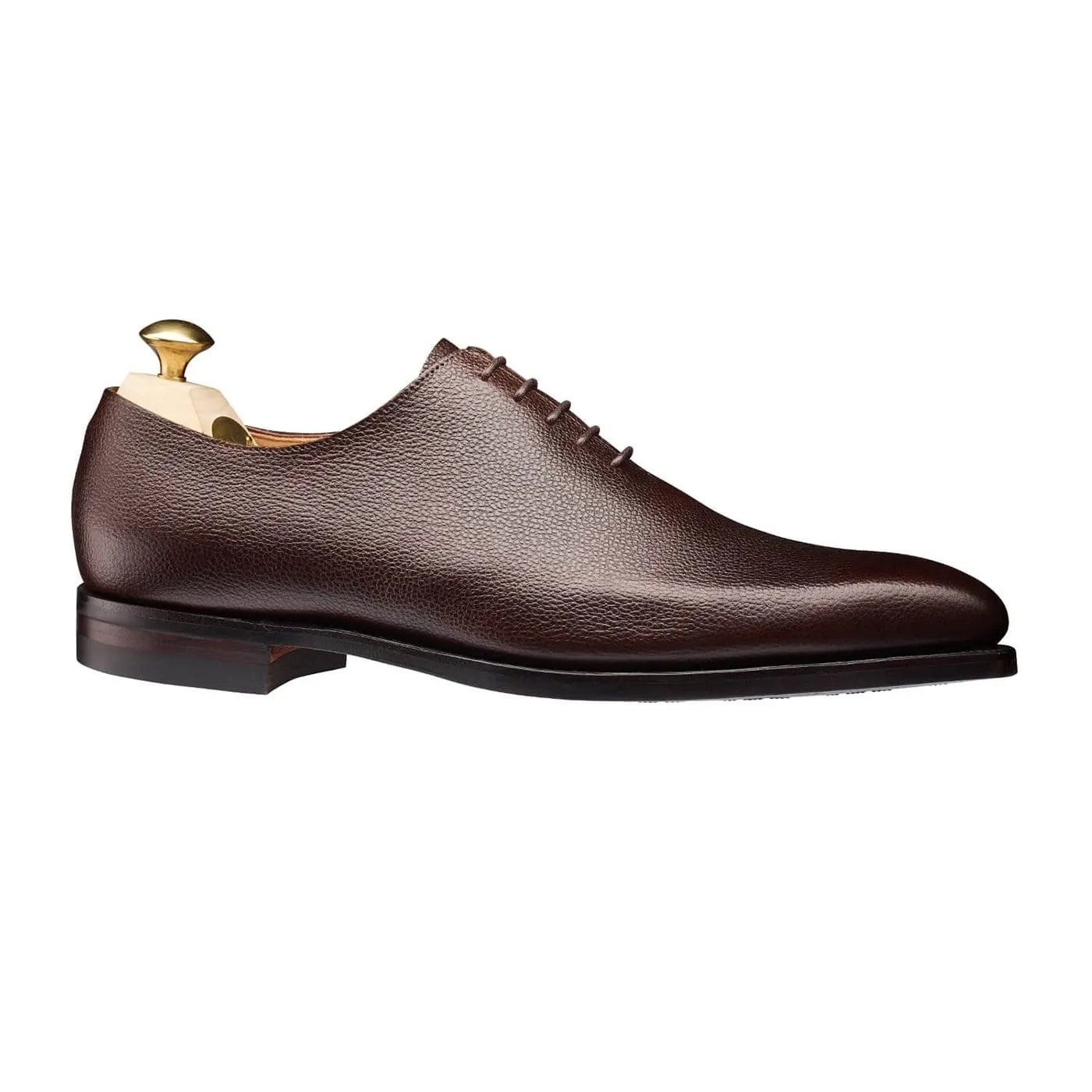 Alex Dark Brown Pebble Grain,Men Oxfords