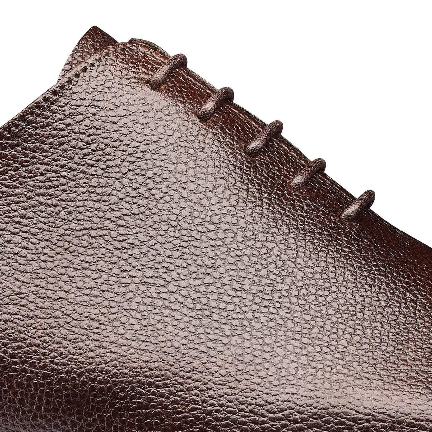 Alex Dark Brown Pebble Grain,Men Oxfords