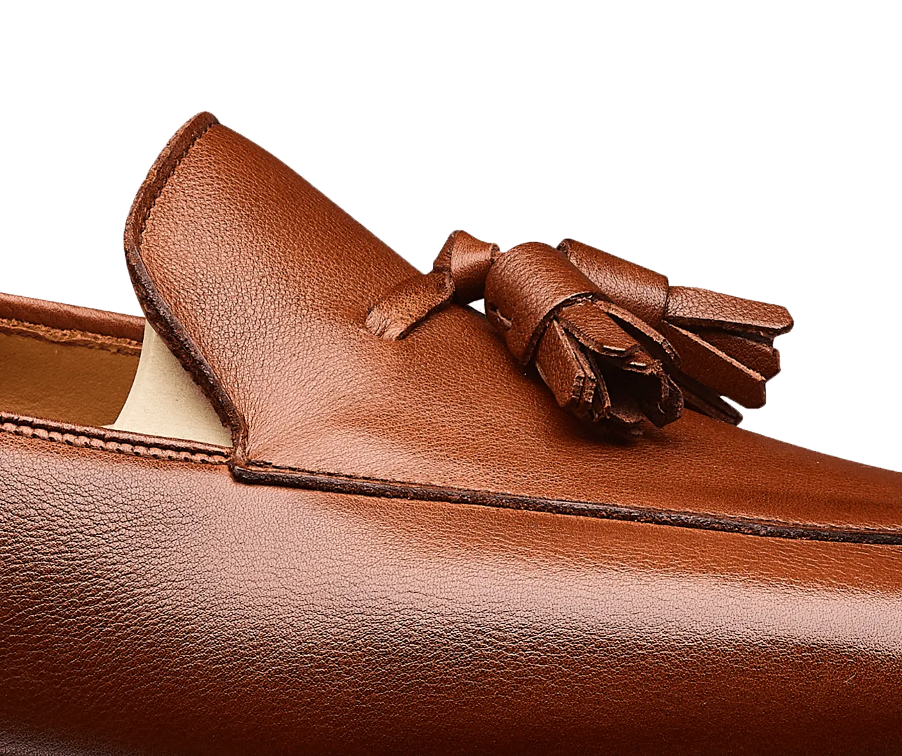 Antibes Chestnut Milled Calf,Men Loafers