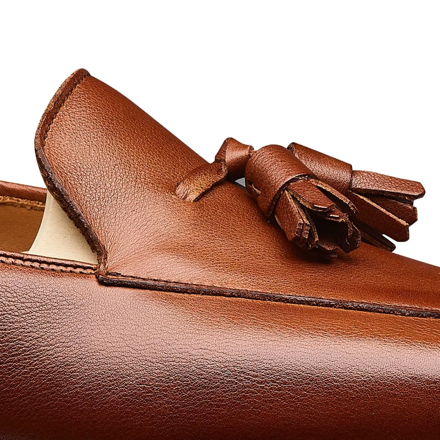 Antibes Chestnut Milled Calf,Men Loafers