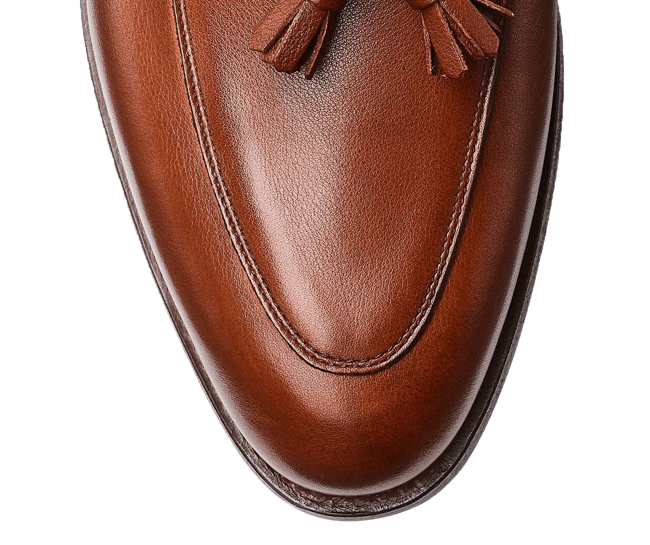 Antibes Chestnut Milled Calf,Men Loafers