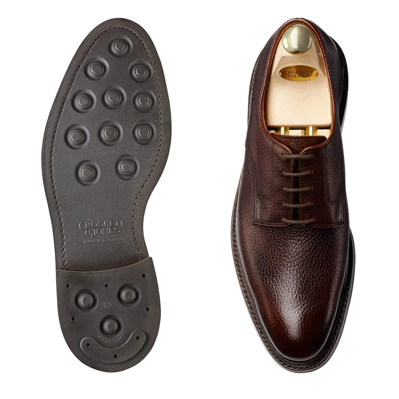 Ashdown Dark Brown Country Calf,Men Derbys