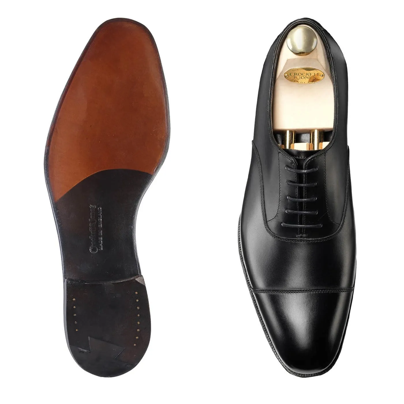 Audley Black Calf,Men Oxfords