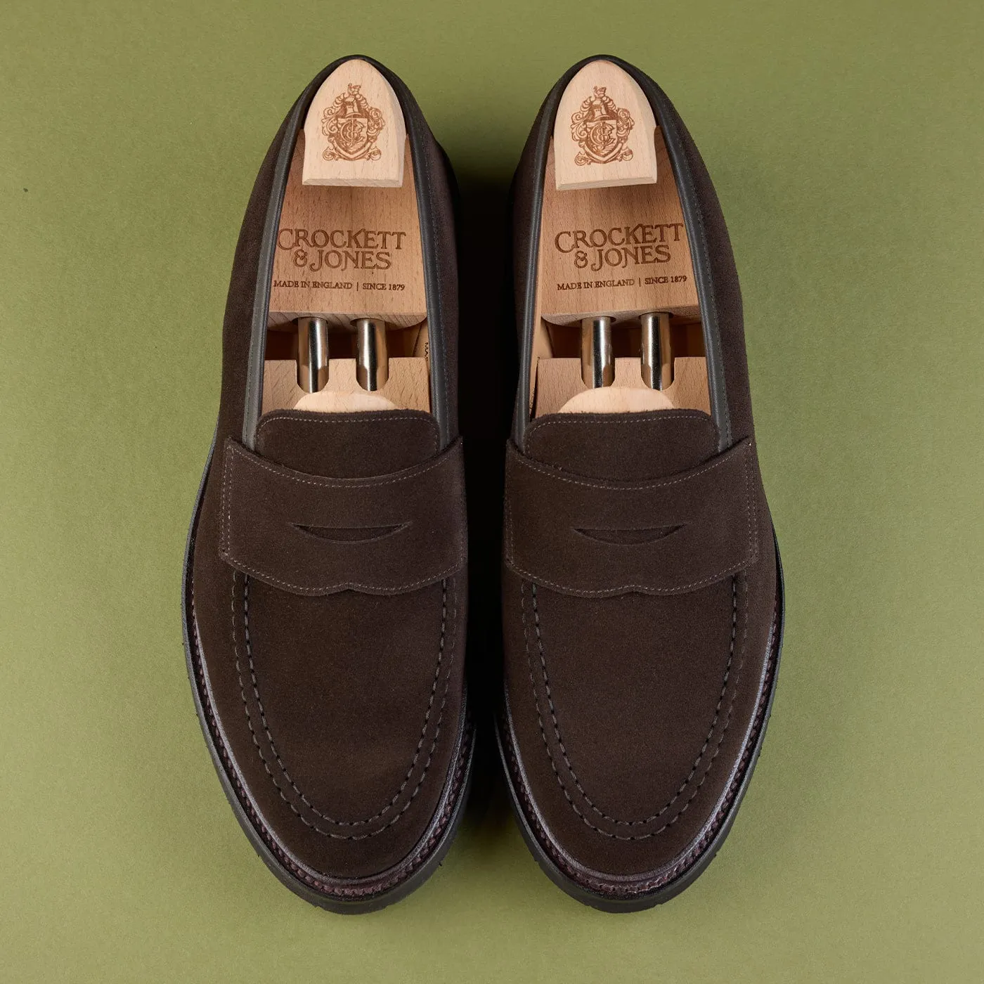 Boston 2 Dark Oak Suede,Men Loafers