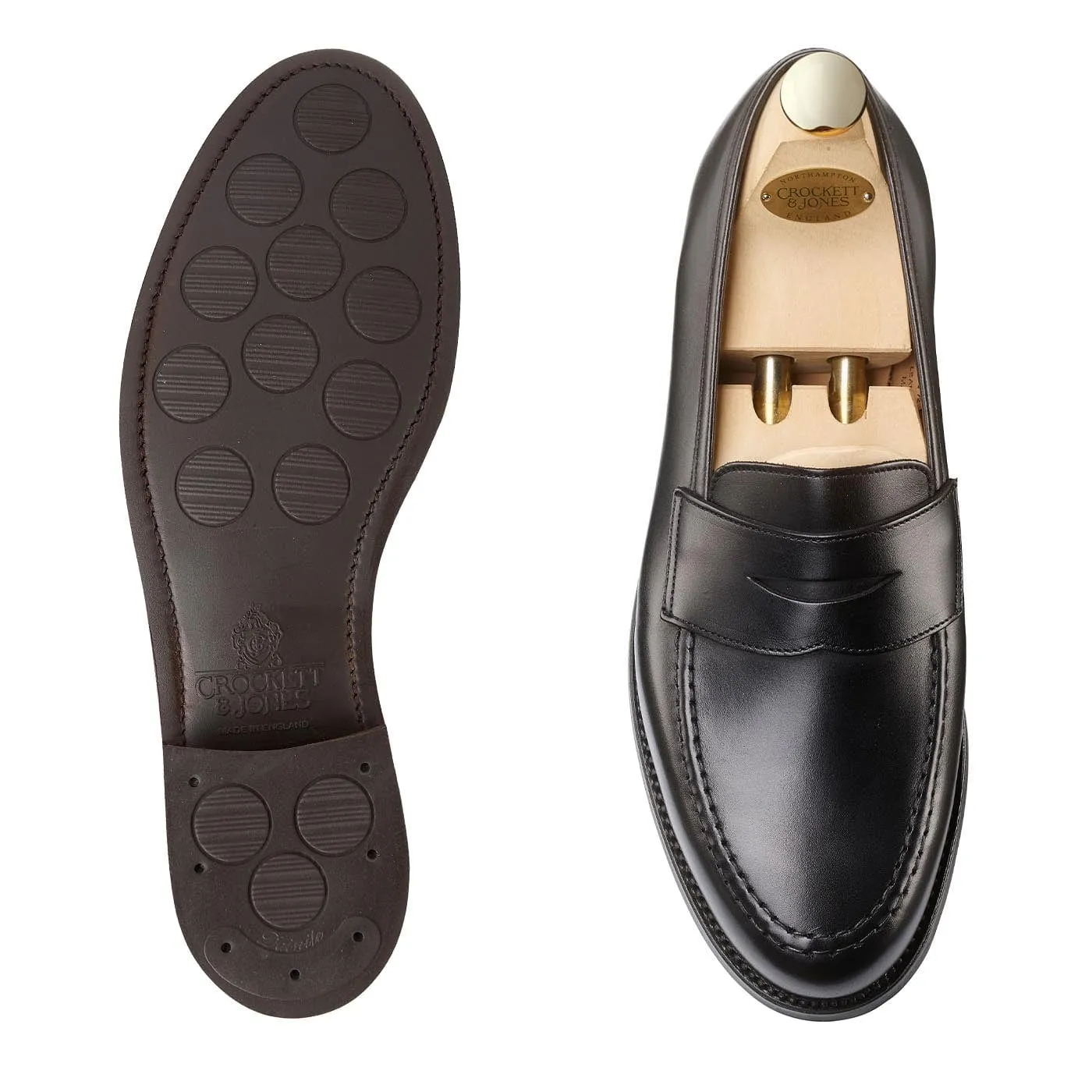 Boston Black Calf,Men Loafers