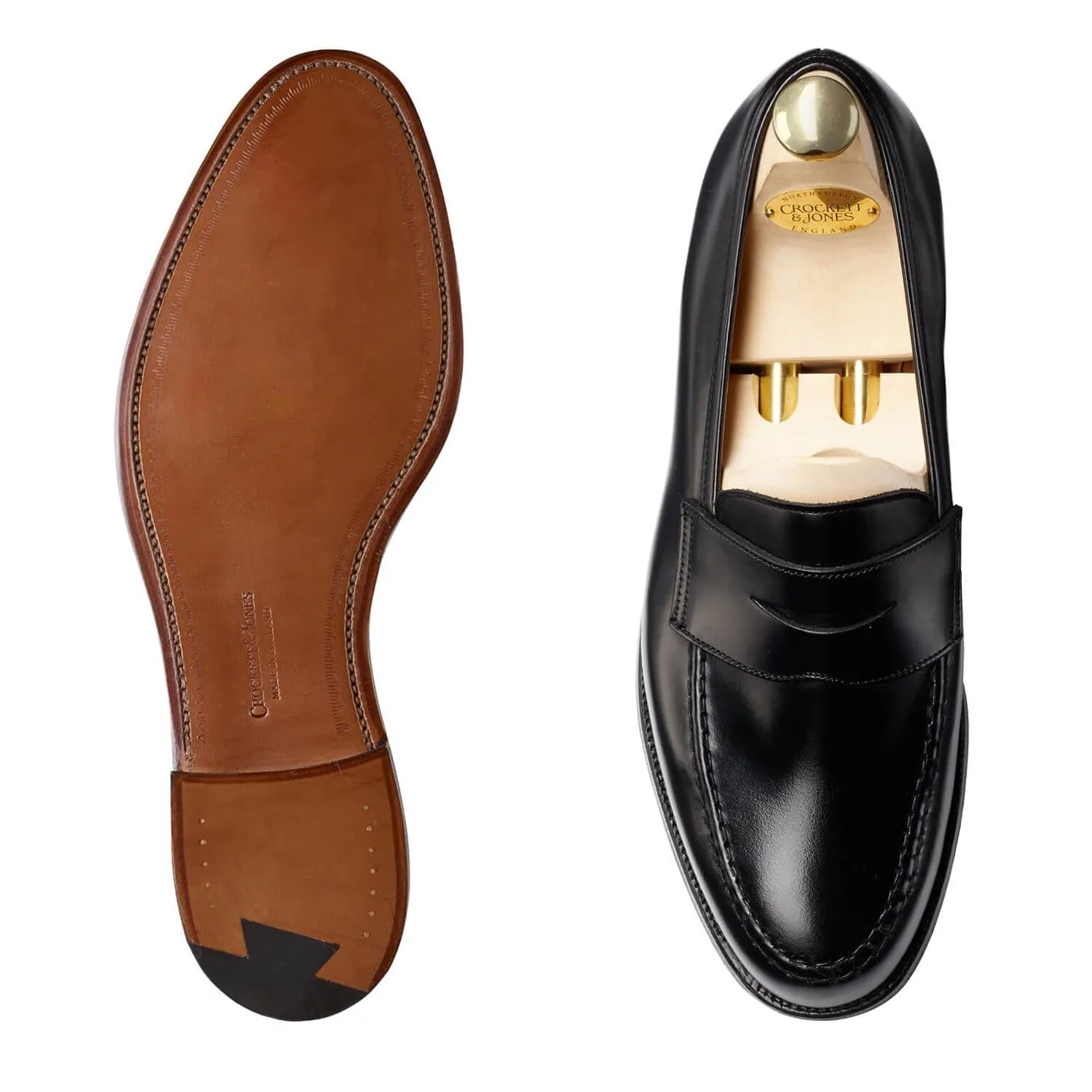 Boston Black Cavalry Calf,Men Loafers