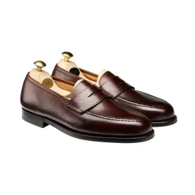 Boston Dark Brown Country Calf Grain,Men Loafers