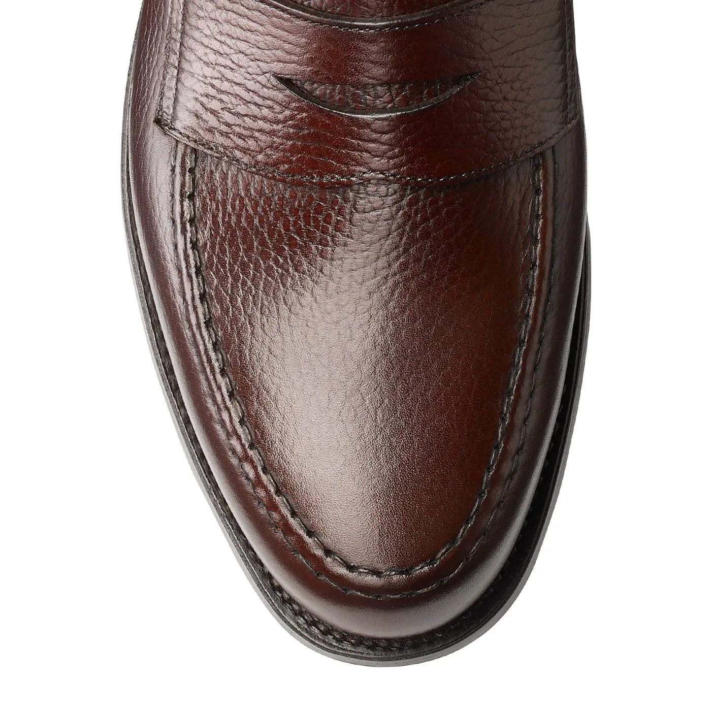 Boston Dark Brown Country Calf Grain,Men Loafers