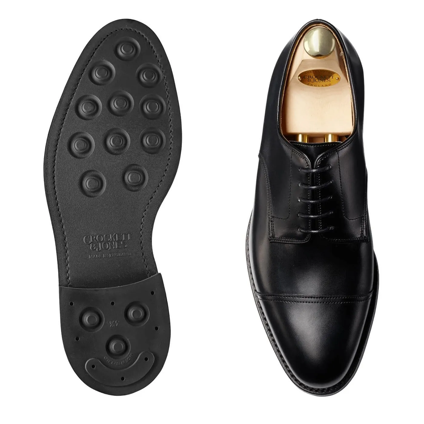 Bradford Black Calf (G Fitting),Men Derbys
