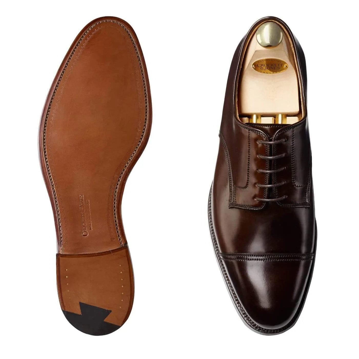 Bradford Dark Brown Cordovan,Men Derbys