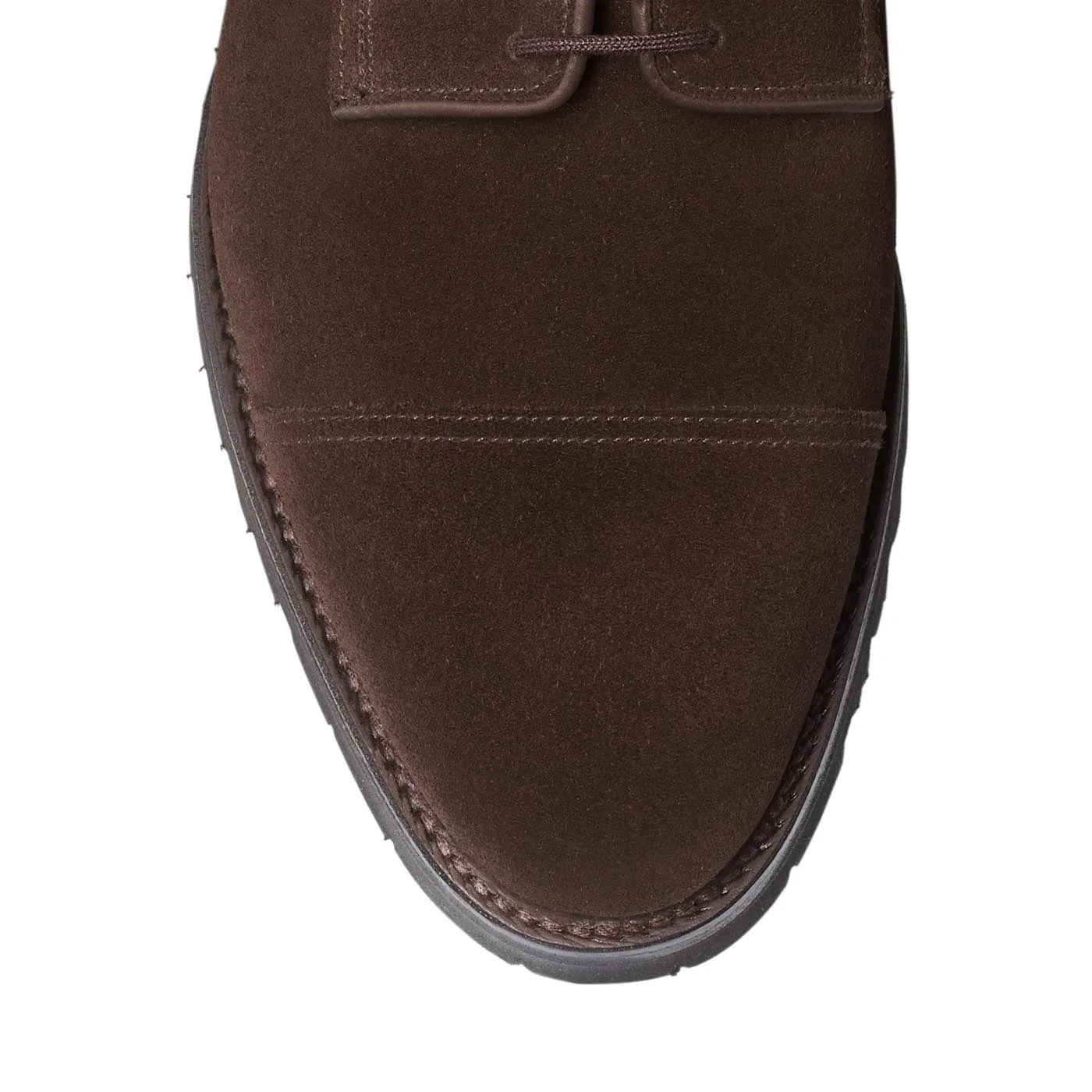 Bradford Dark Oak Suede (E Fitting),Men Derbys
