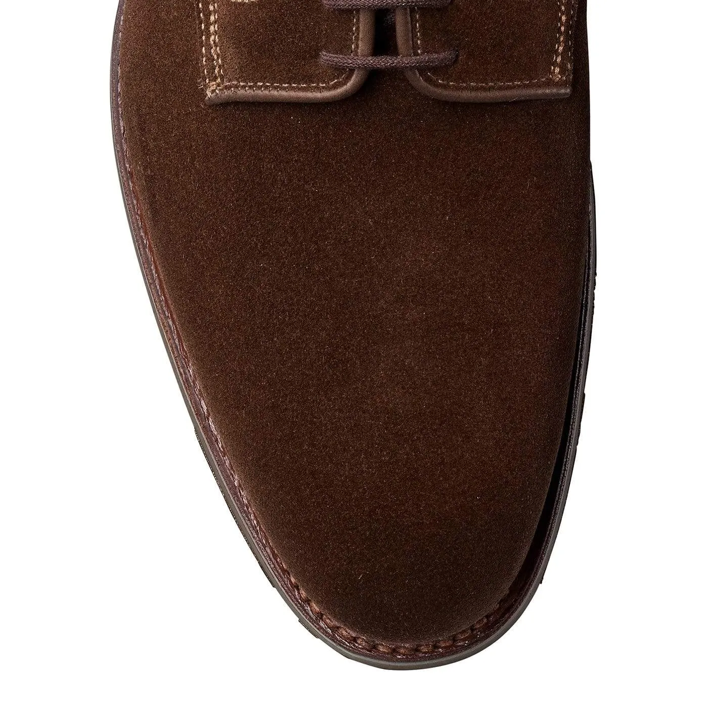 Bristol 3 Dark Brown Suede,Men Derbys