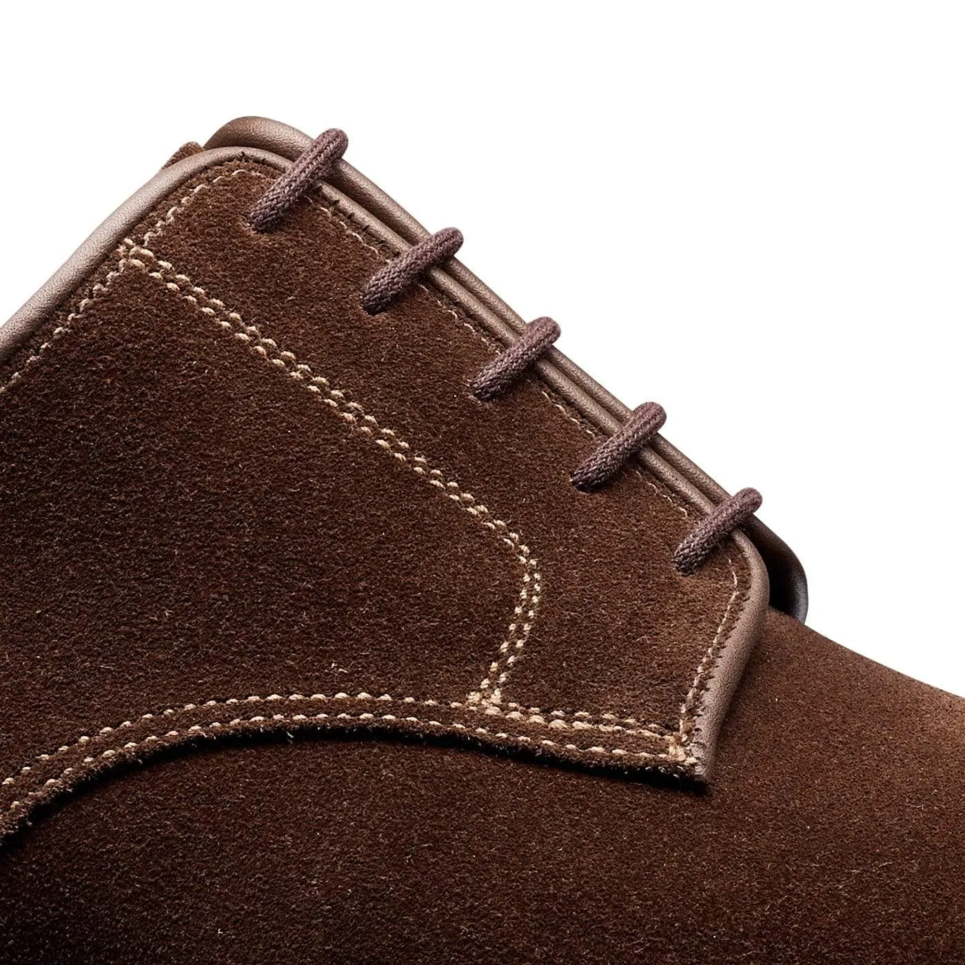 Bristol 3 Dark Brown Suede,Men Derbys