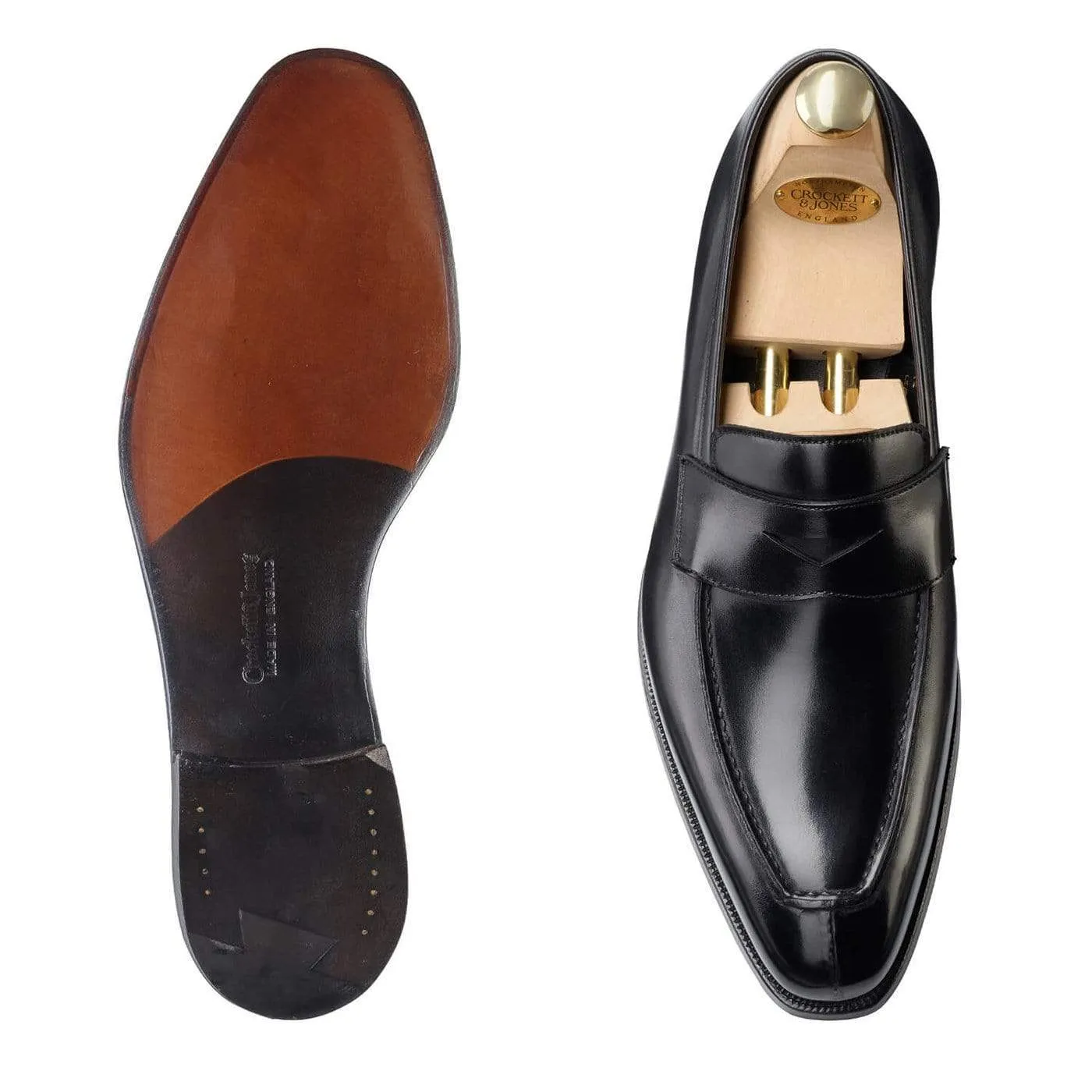 Bury 2 Black Calf,Men Loafers