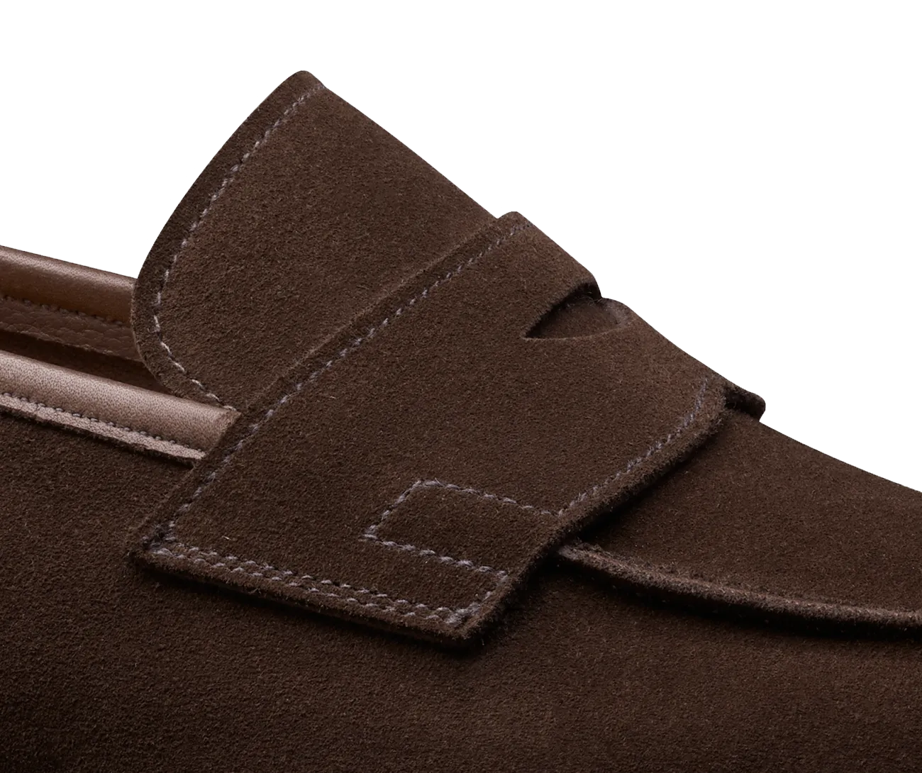 Cadogan Dark Brown Calf Suede,Men Loafers