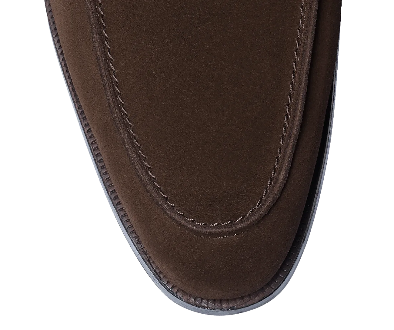 Cadogan Dark Brown Calf Suede,Men Loafers