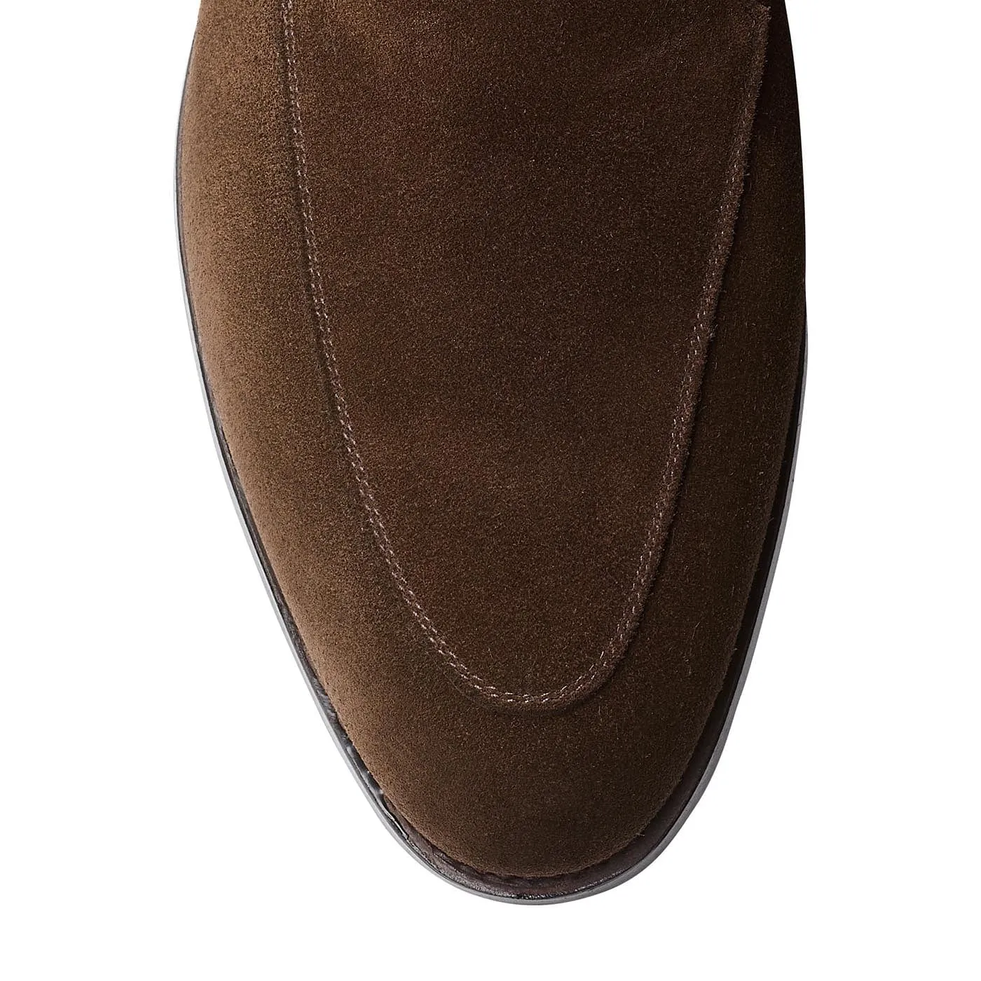 Cannes Dark Brown Calf Suede,Men Loafers
