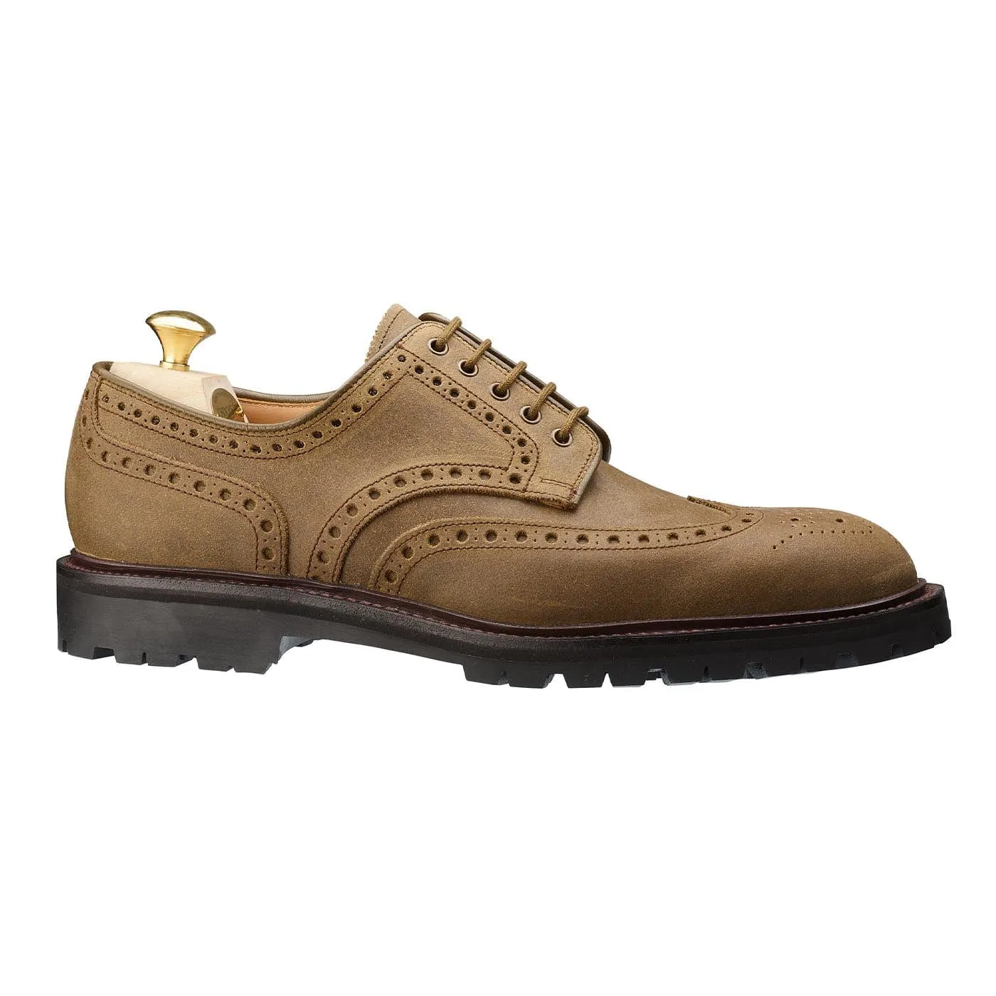 Cardigan 5 Natural Rough-Out Suede,Men Derbys