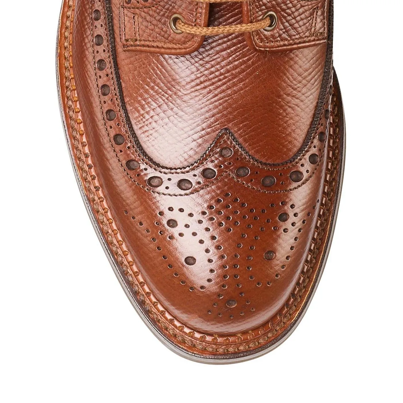 Cardigan 5 Walnut Hatch Grain,Men Derbys