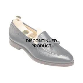 Carly Navy Pebble Grain,Women Loafers