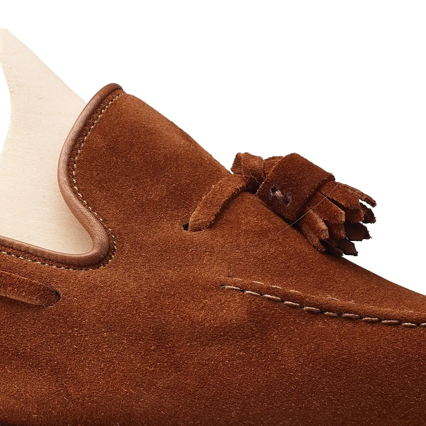 Carly Polo Brown Calf Suede,Women Loafers