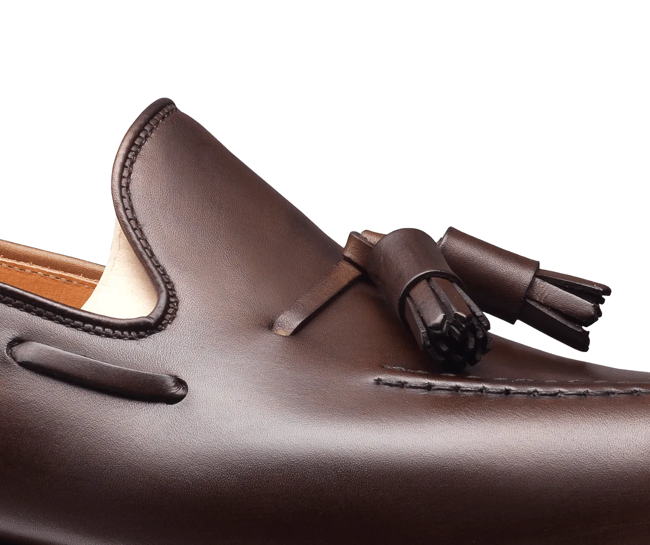 Cavendish Dark Brown Burnished Calf,Men Loafers