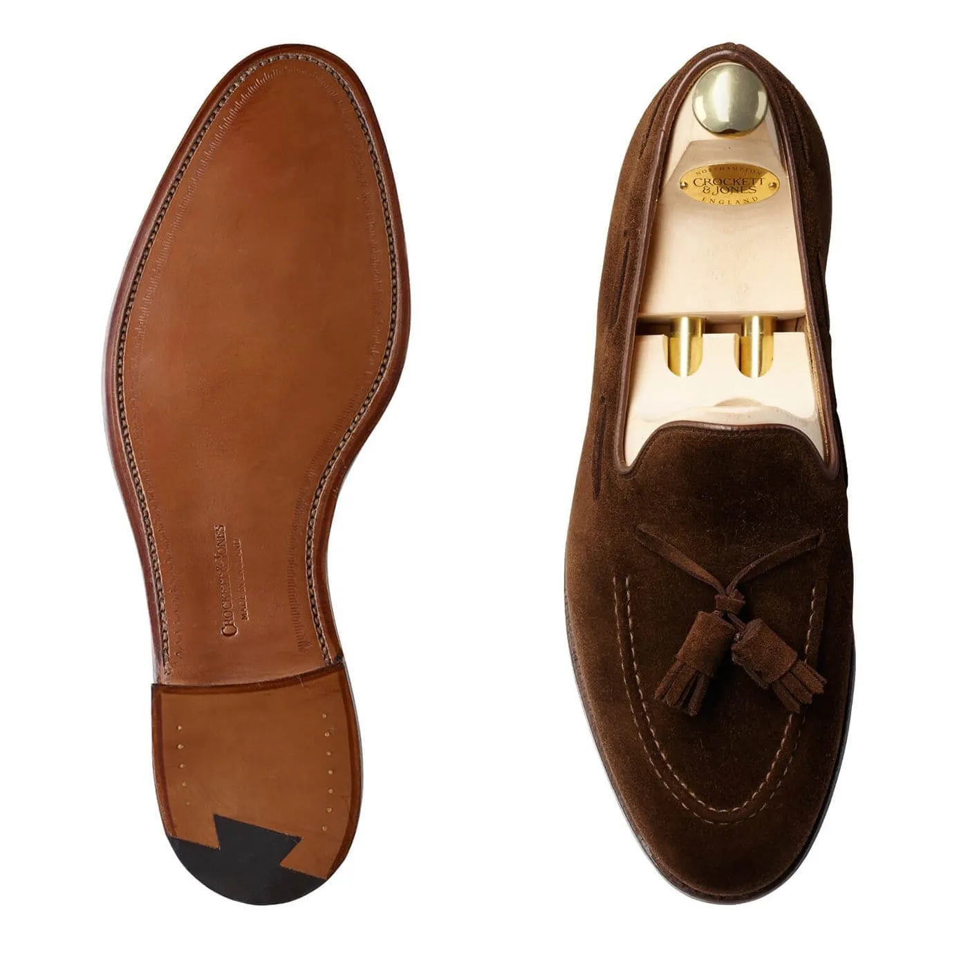 Cavendish Dark Brown Calf Suede,Men Loafers