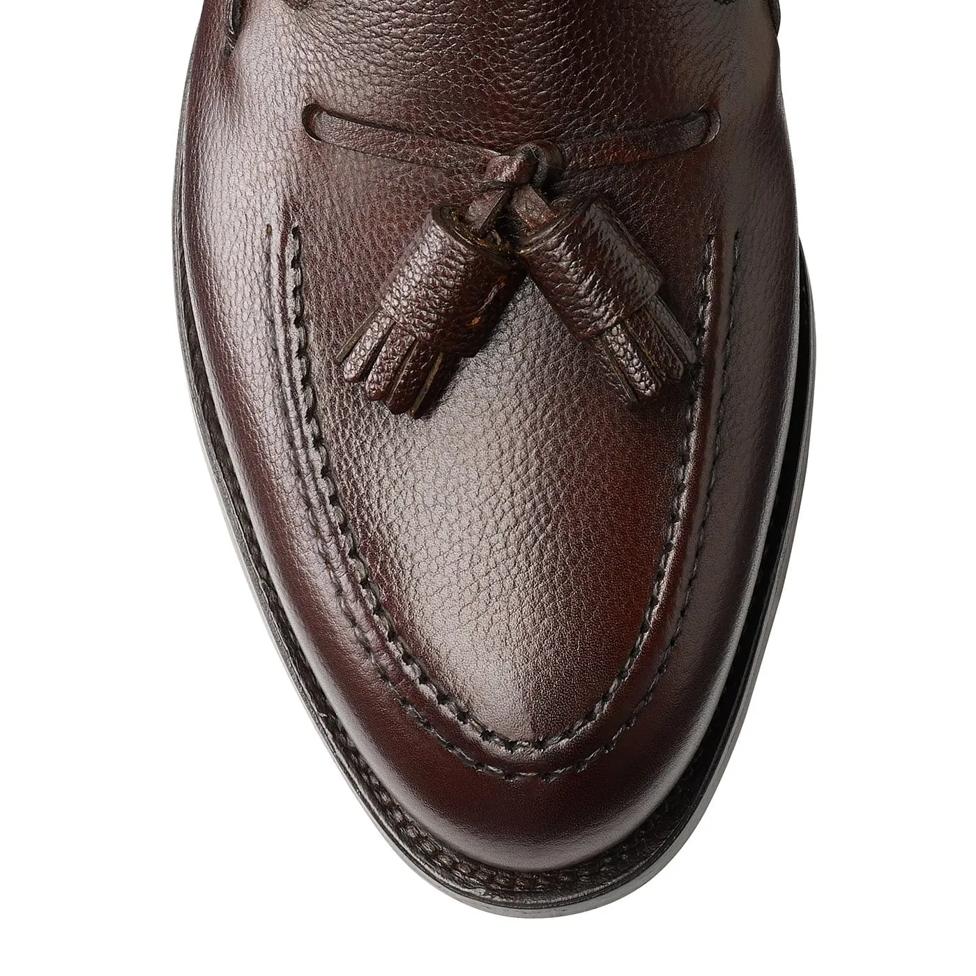 Cavendish Dark Brown Pebble Grain,Men Loafers