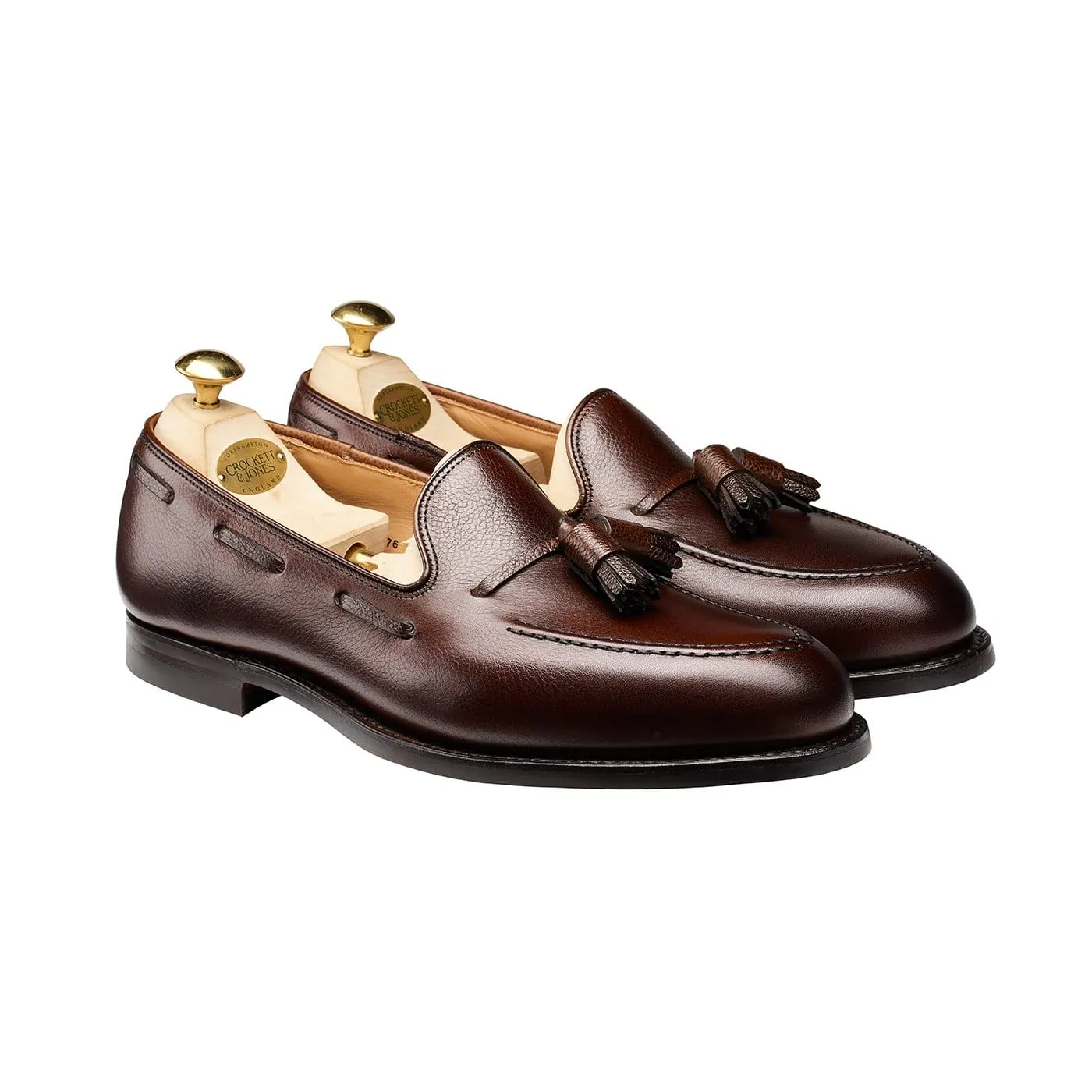 Cavendish Dark Brown Pebble Grain,Men Loafers