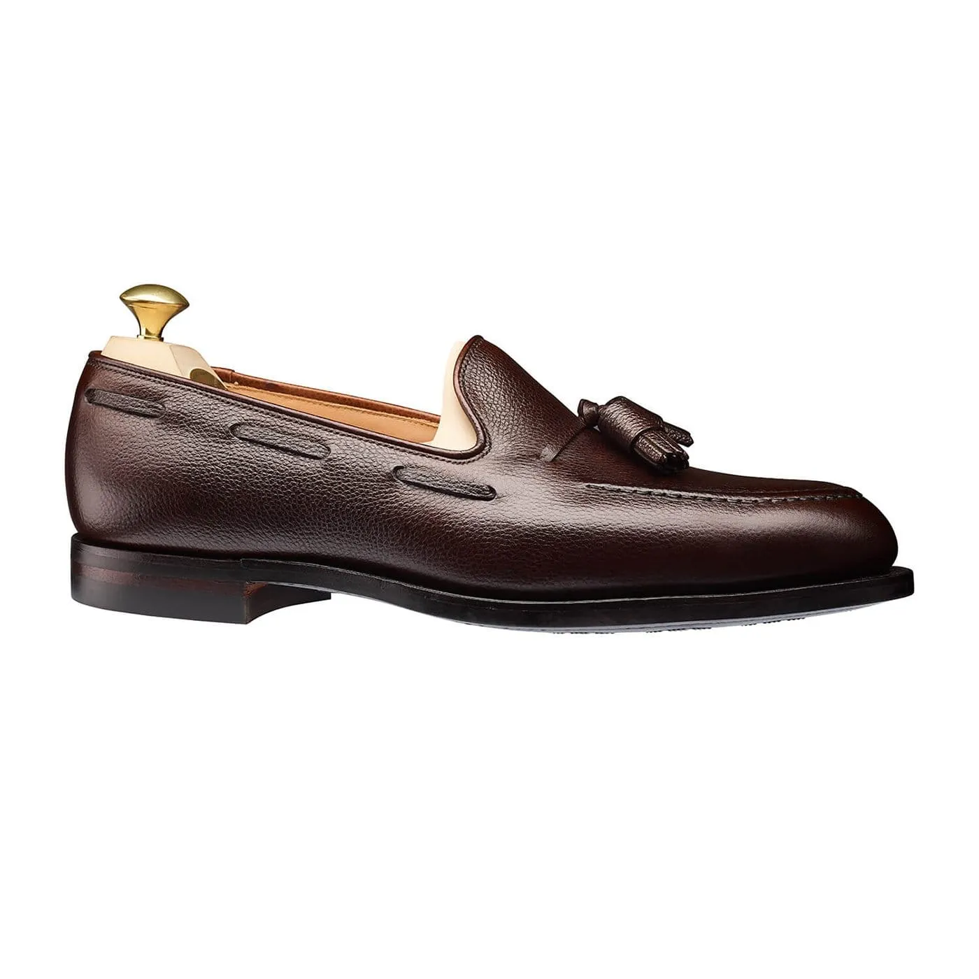 Cavendish Dark Brown Pebble Grain,Men Loafers