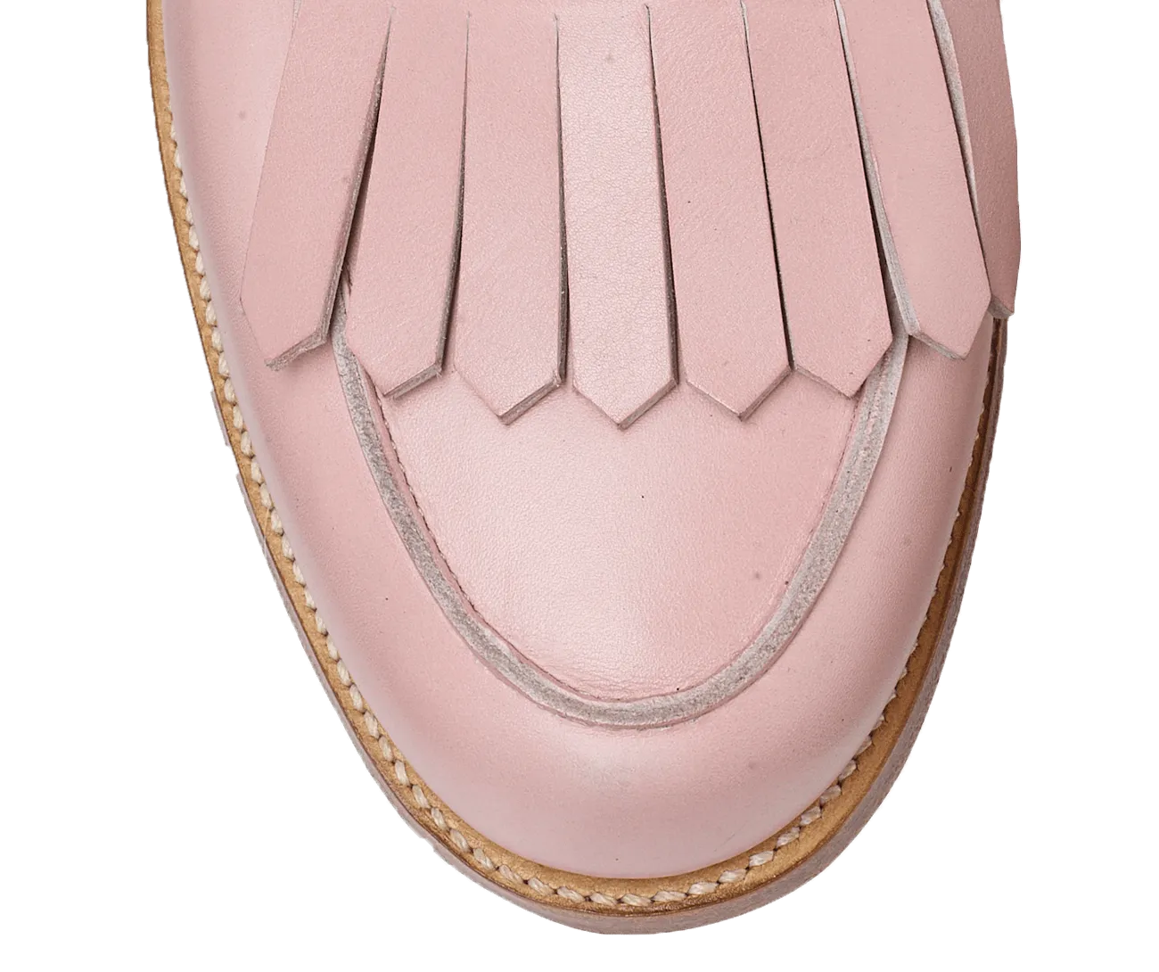 Clara Blush Pink Calf,Women Loafers