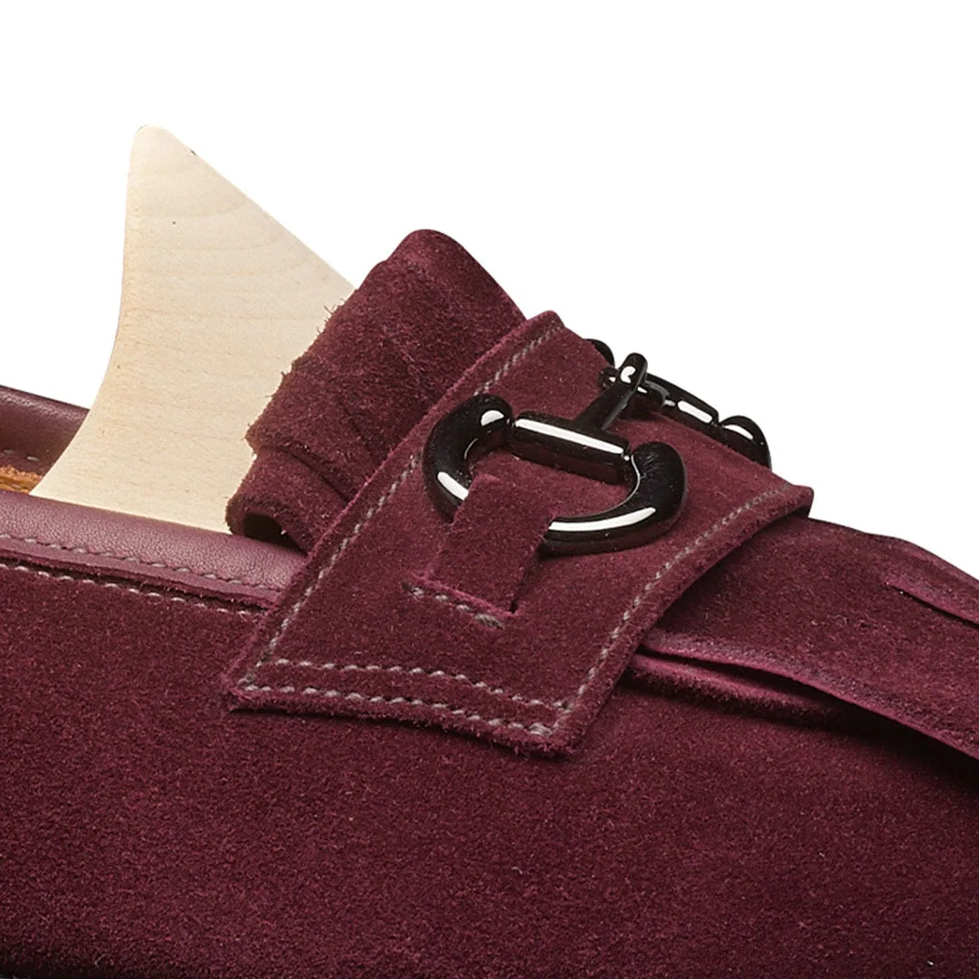 Clara Plum Calf Suede,Women Loafers