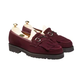 Clara Plum Calf Suede,Women Loafers