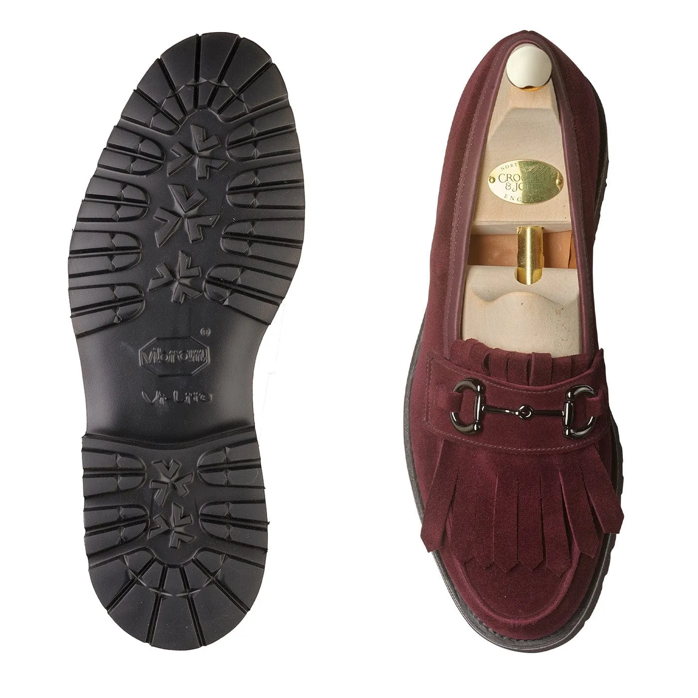 Clara Plum Calf Suede,Women Loafers