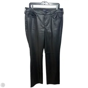 Coated Pants Leggings By Not Your Daughters Jeans In Black, Size: 12,Leggings Women Bottoms