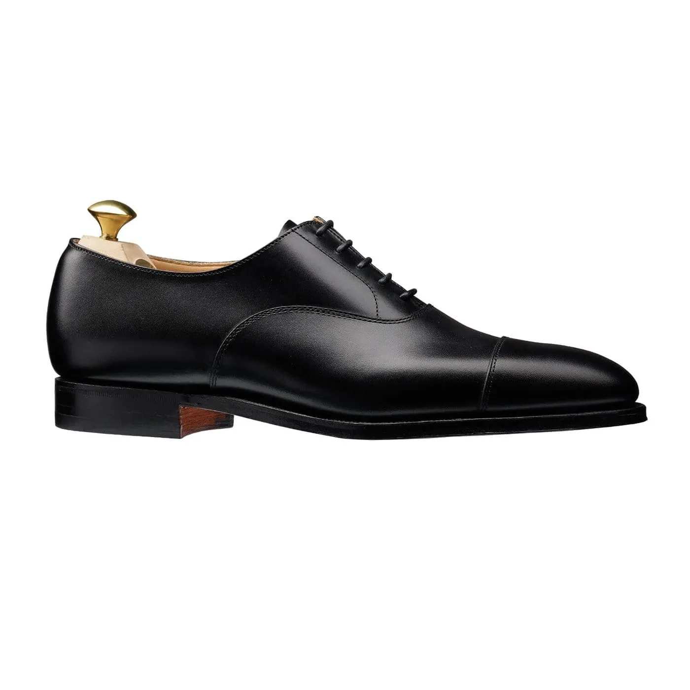 Connaught Black Calf (F Fitting),Men Oxfords