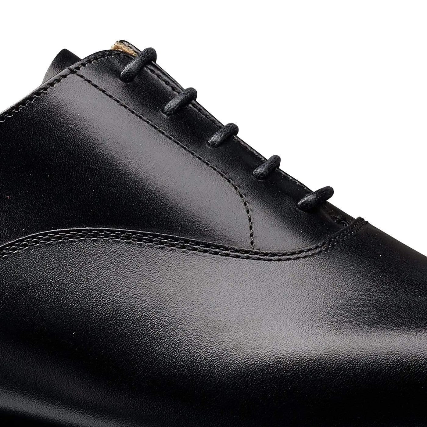 Connaught Black Calf (F Fitting),Men Oxfords