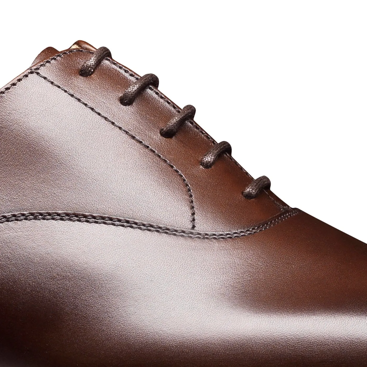 Connaught Dark Brown Burnished Calf,Men Oxfords