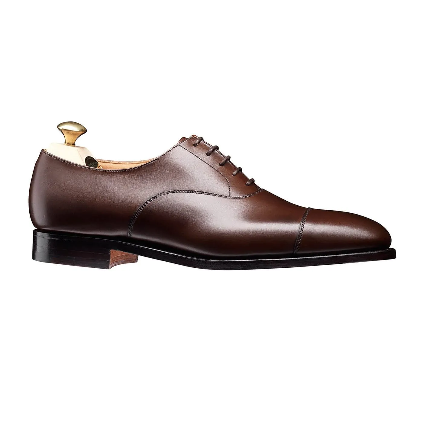 Connaught Dark Brown Burnished Calf,Men Oxfords