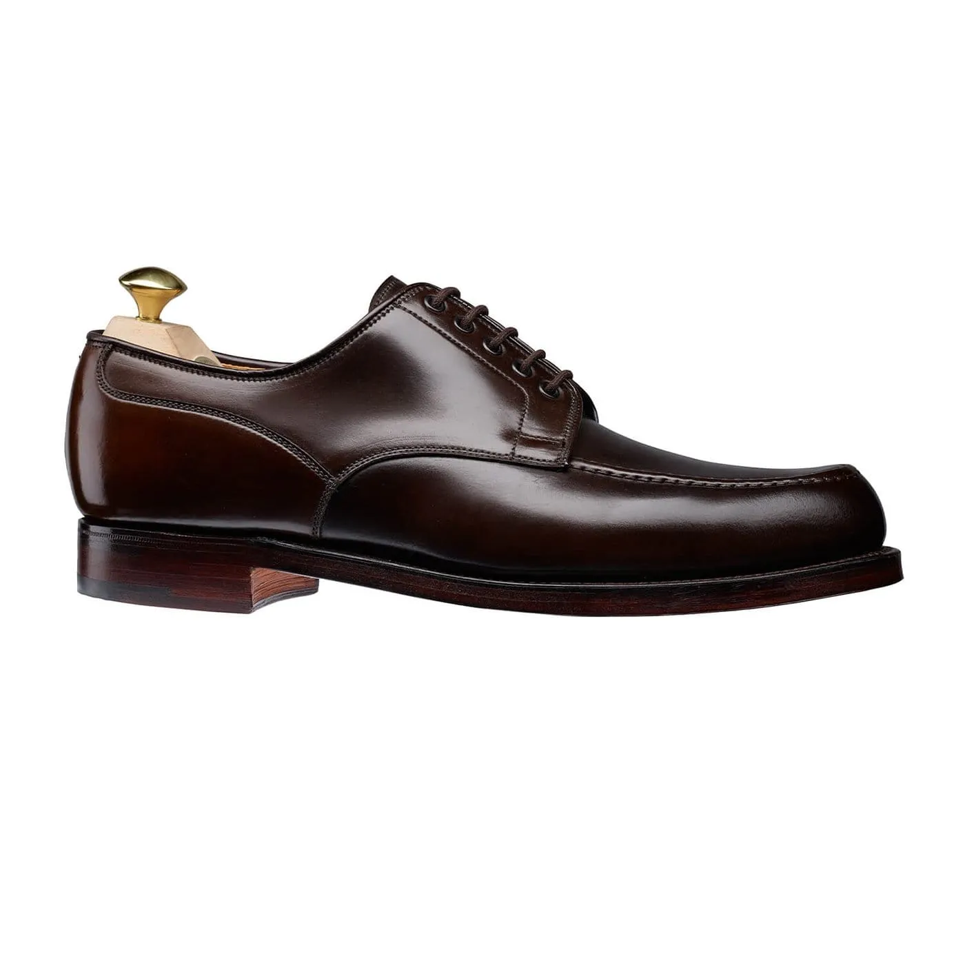 Cork Dark Brown Cordovan,Men Derbys