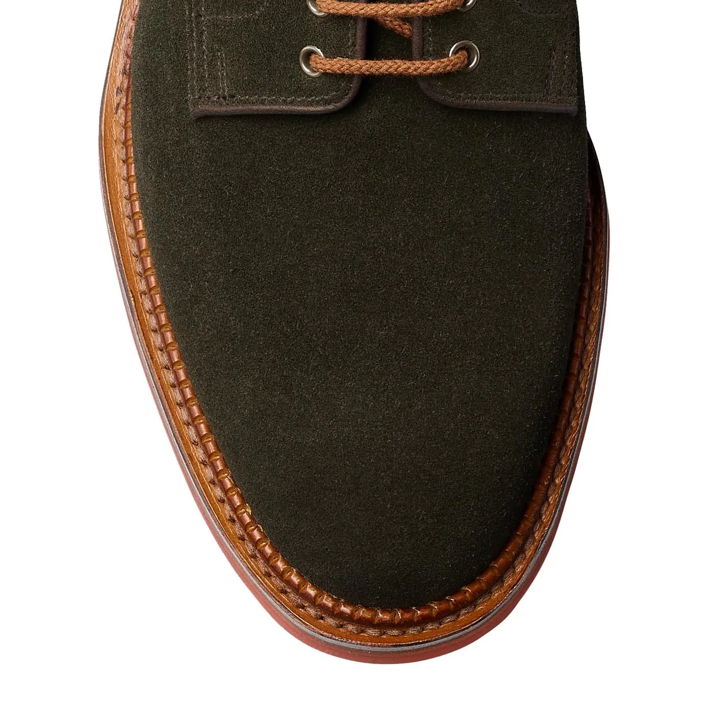 Cornell Earth Green Suede,Men Derbys