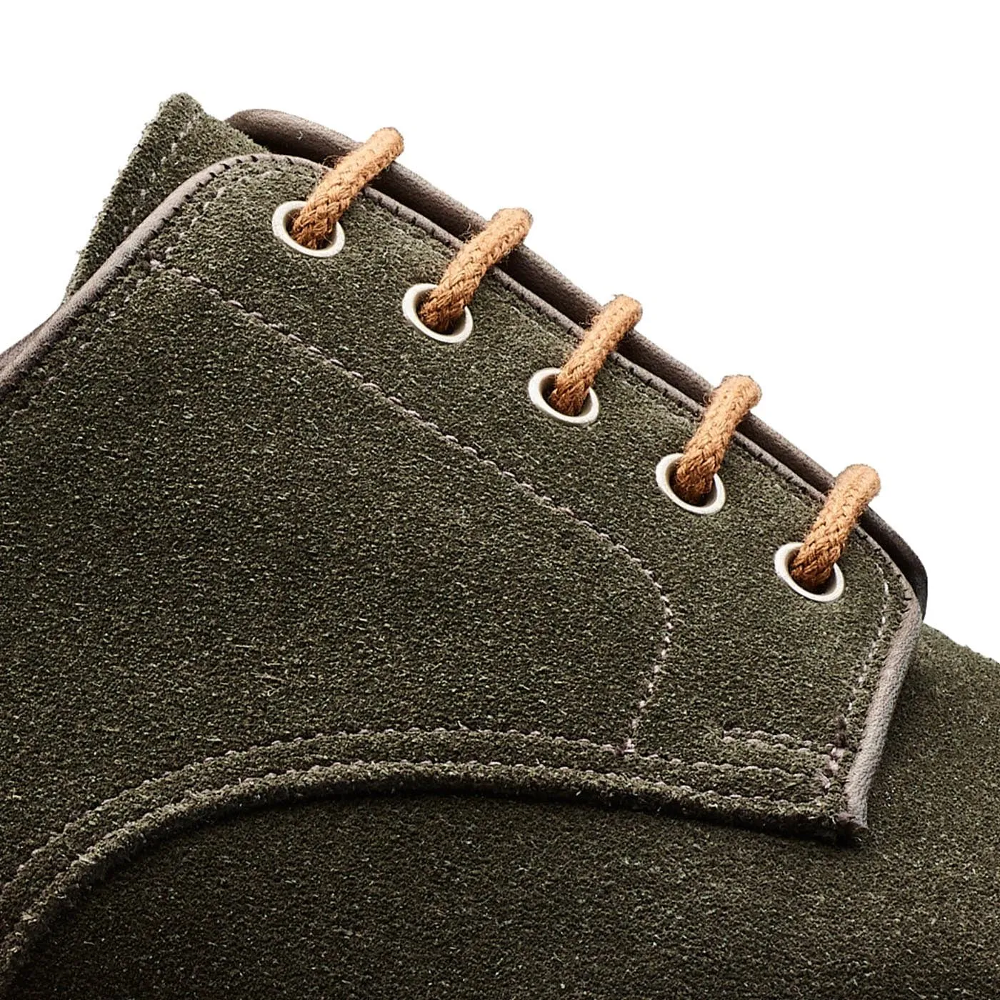 Cornell Earth Green Suede,Men Derbys
