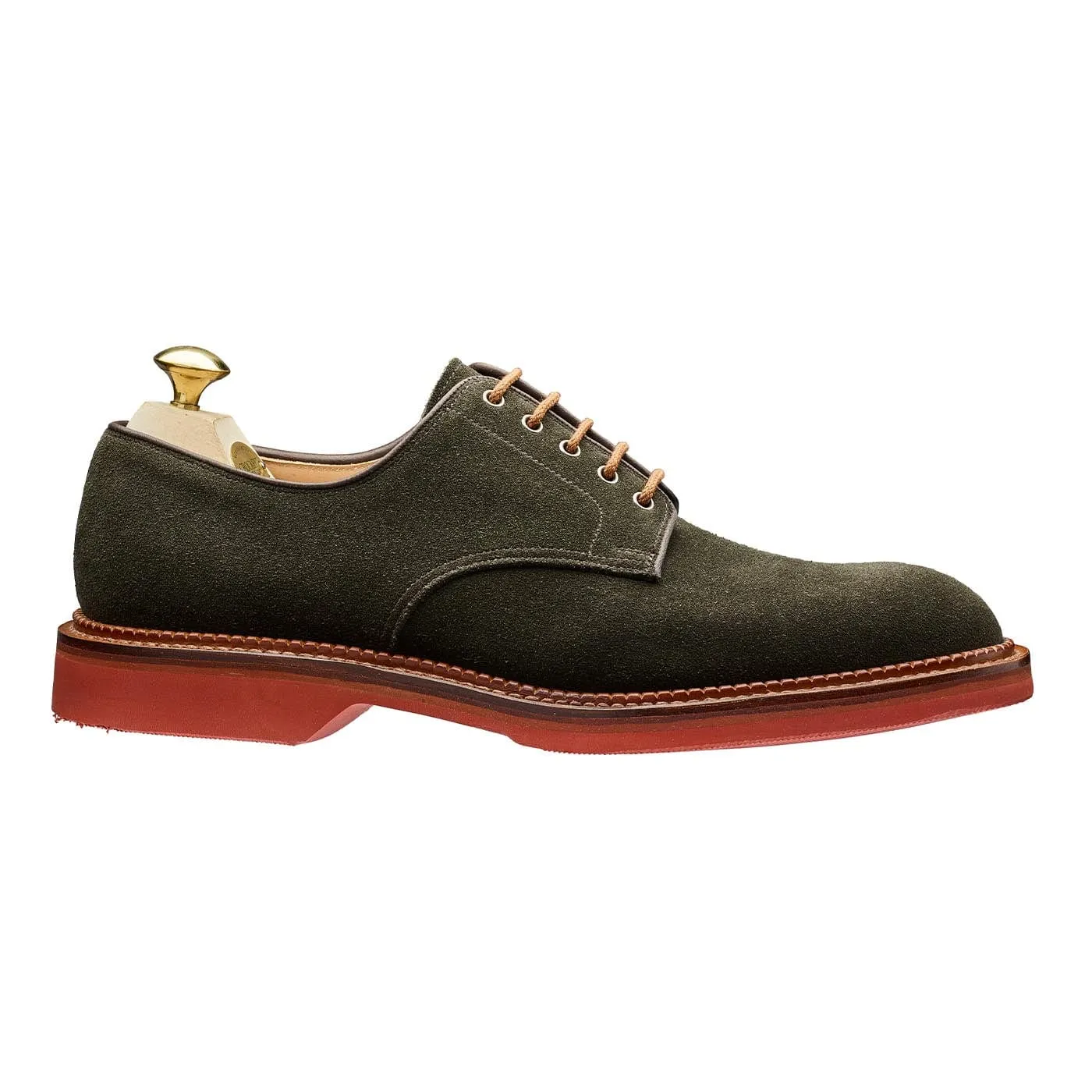 Cornell Earth Green Suede,Men Derbys