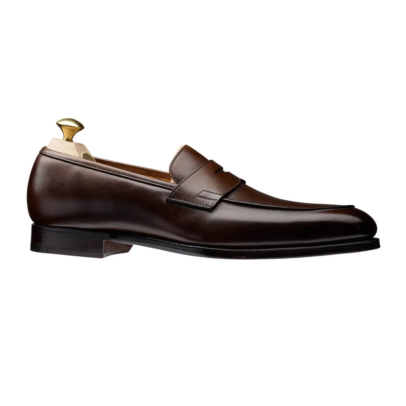 Crawford Dark Brown Antique Calf,Men Loafers