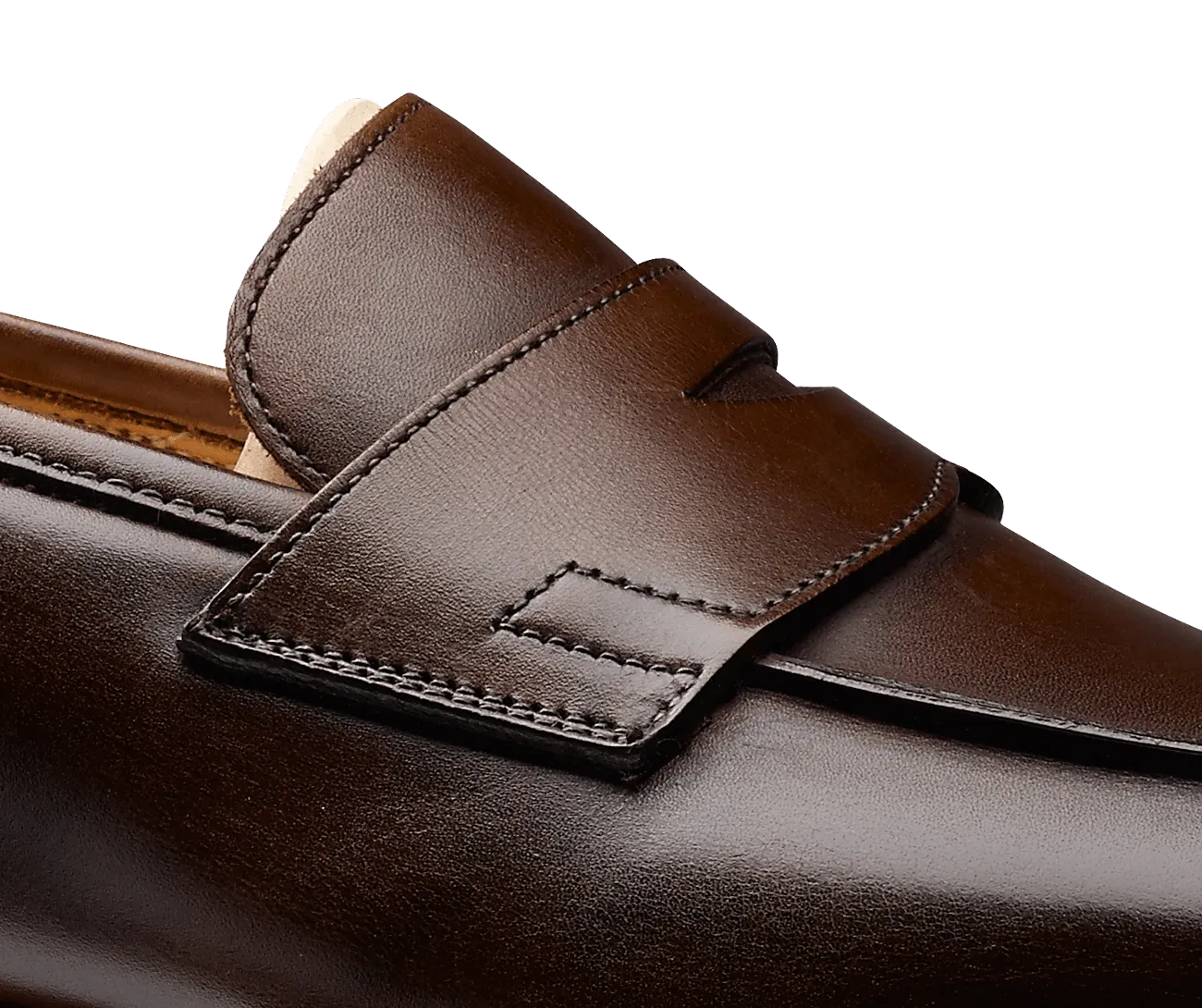 Crawford Dark Brown Antique Calf,Men Loafers
