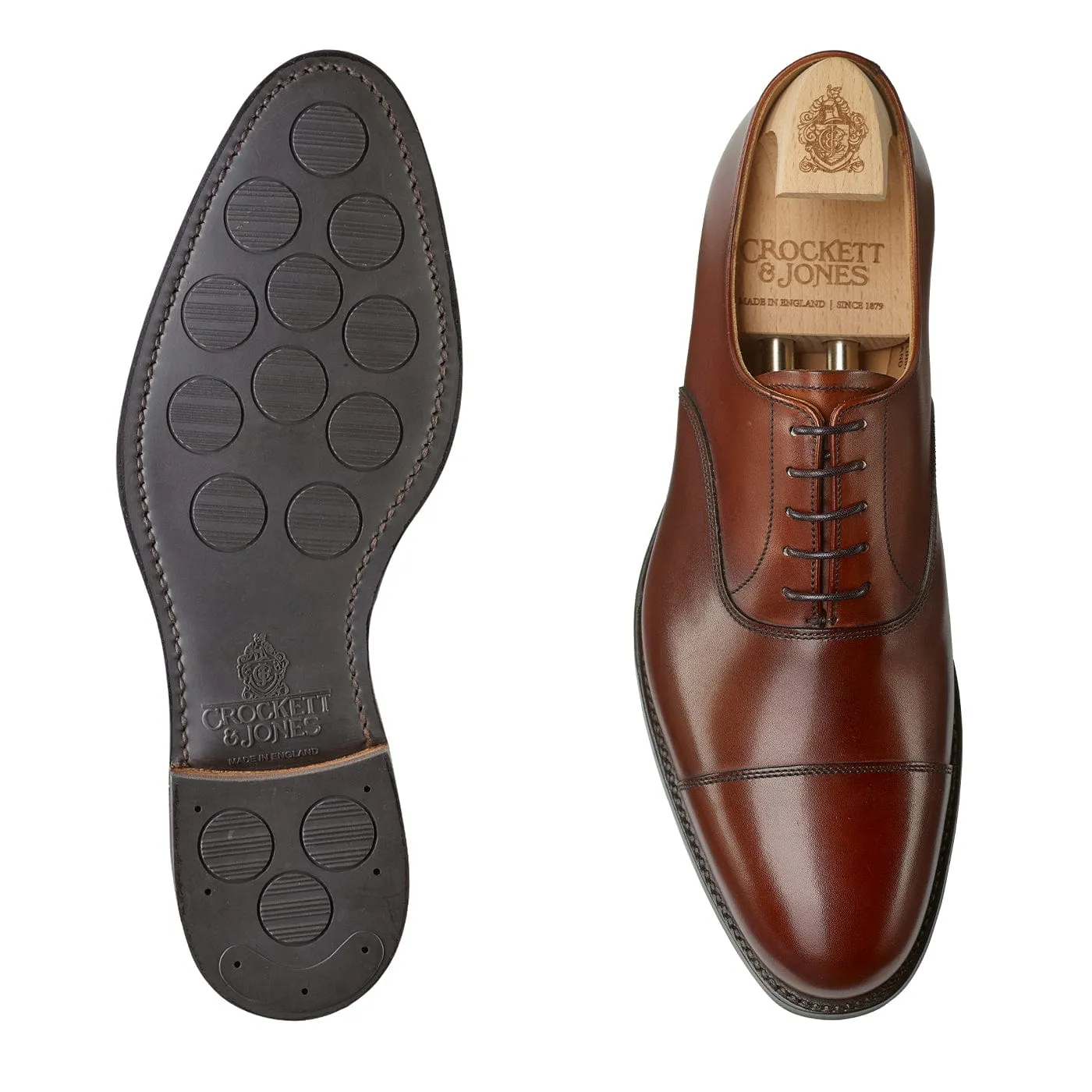Dorset 2 Chestnut Burnished Calf,Men Oxfords